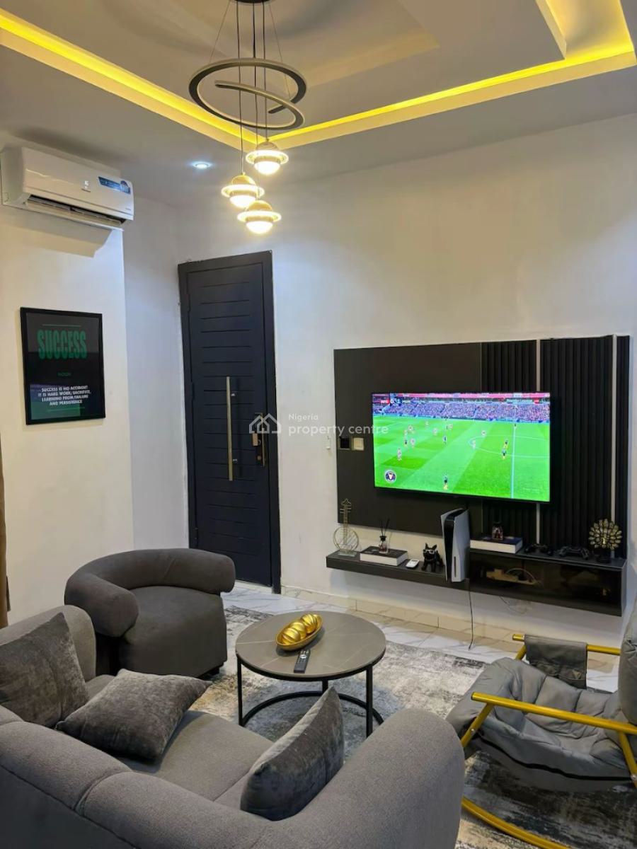 Furnished Lovely Well Built Miniflat, Sangotedo, Ajah, Lagos, Mini Flat (room and Parlour) for Rent