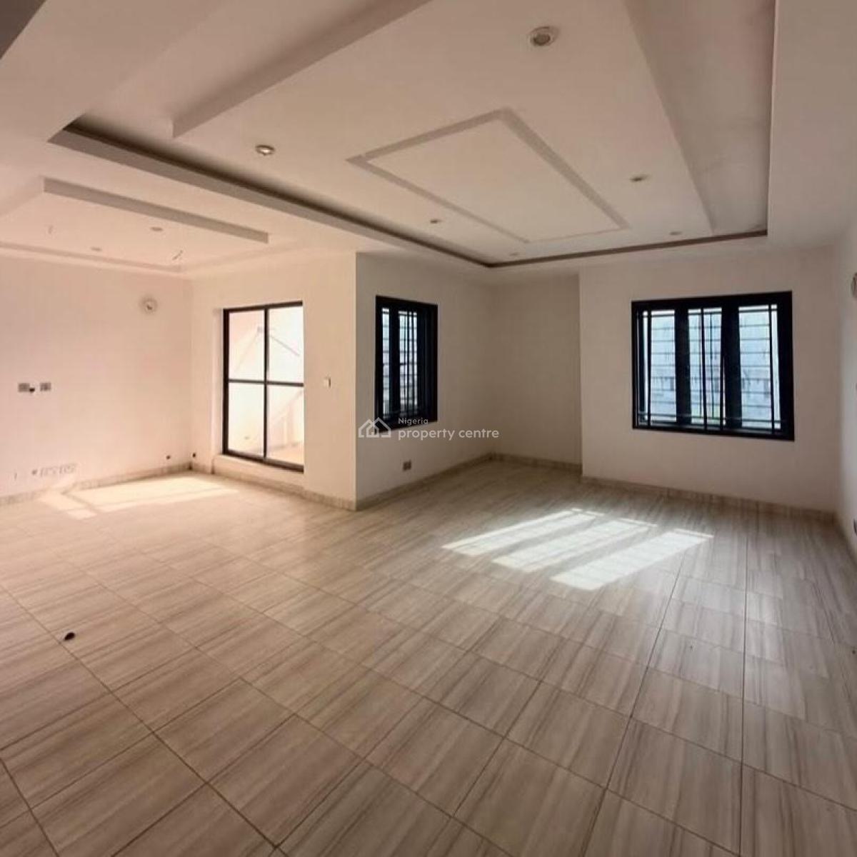 Luxury 4 Bedroom Terrace, Guzape District, Abuja, Terraced Duplex for Sale