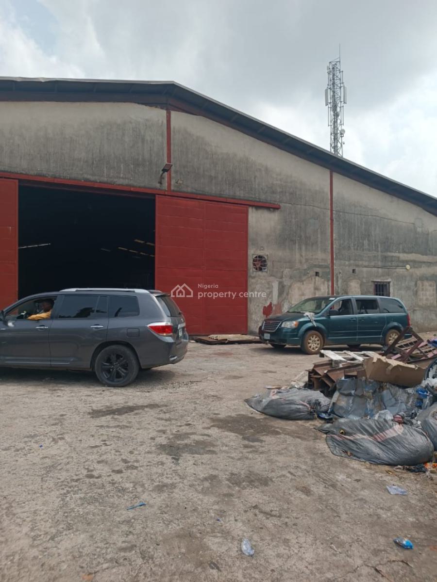 14,000 Sqft Self Compound Warehouse with Offices Available  for Lease, Ikeja, Lagos, Warehouse for Rent