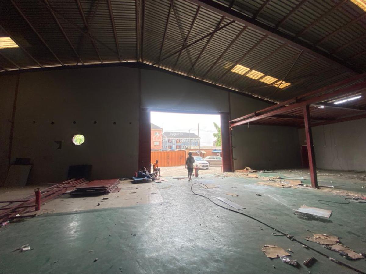 14,000 Sqft Self Compound Warehouse with Offices Available  for Lease, Ikeja, Lagos, Warehouse for Rent