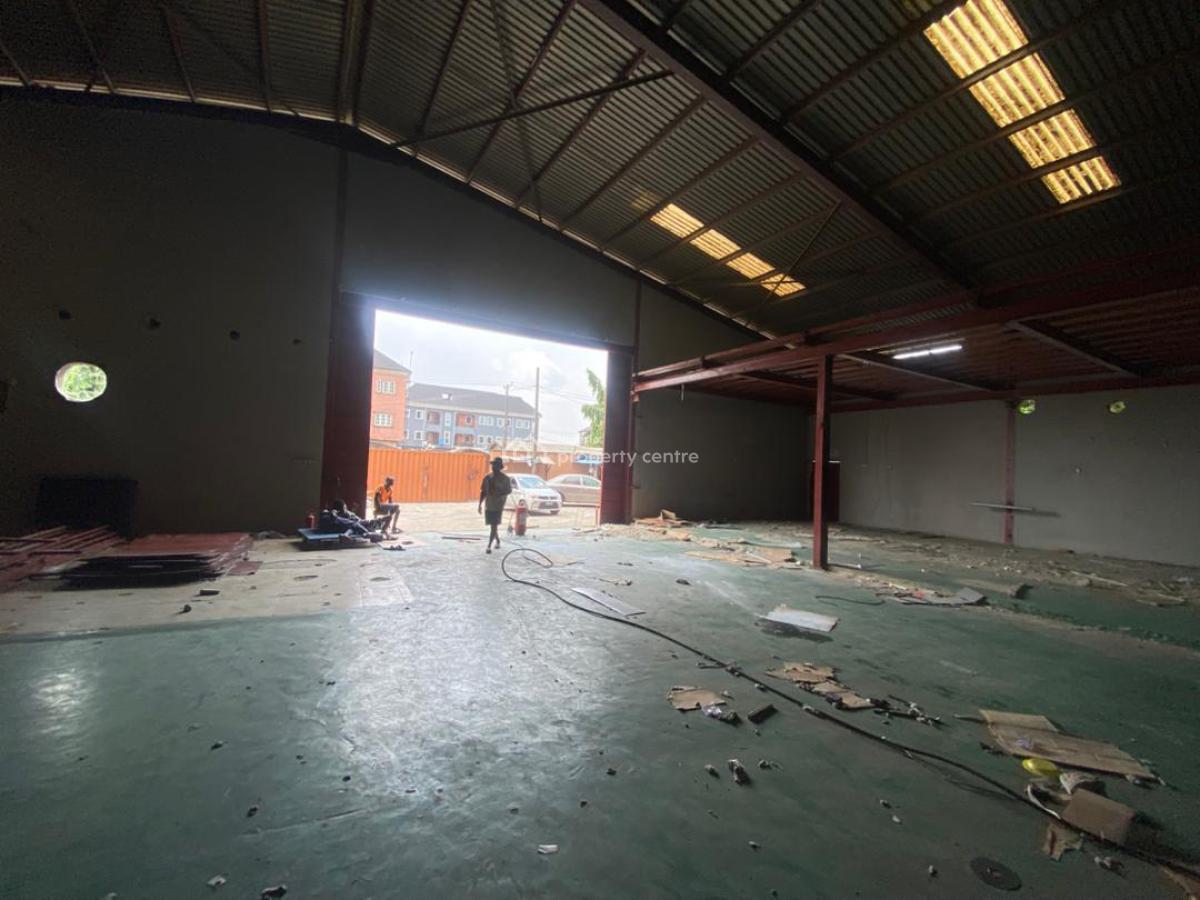 14,000 Sqft Self Compound Warehouse with Offices Available  for Lease, Ikeja, Lagos, Warehouse for Rent