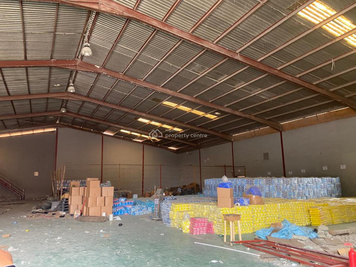 14,000 Sqft Self Compound Warehouse with Offices Available  for Lease, Ikeja, Lagos, Warehouse for Rent