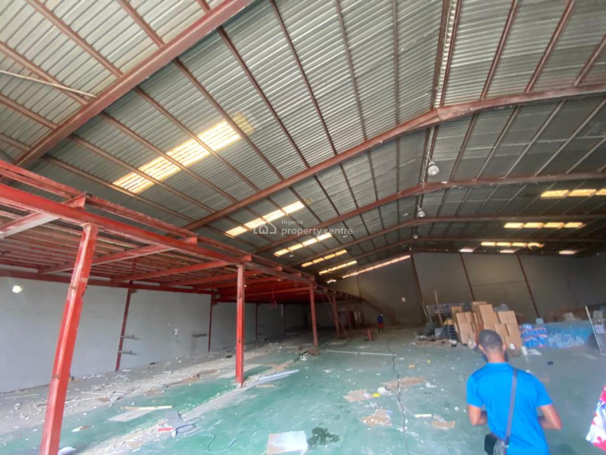 14,000 Sqft Self Compound Warehouse with Offices Available  for Lease, Ikeja, Lagos, Warehouse for Rent