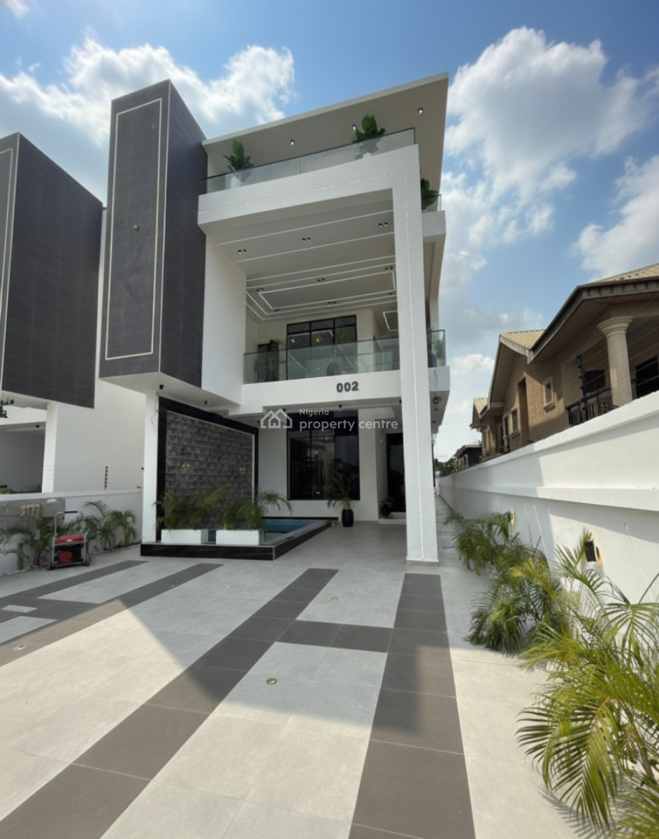 5 Bedroom Detached House, Ikota, Lekki, Lagos, House for Sale