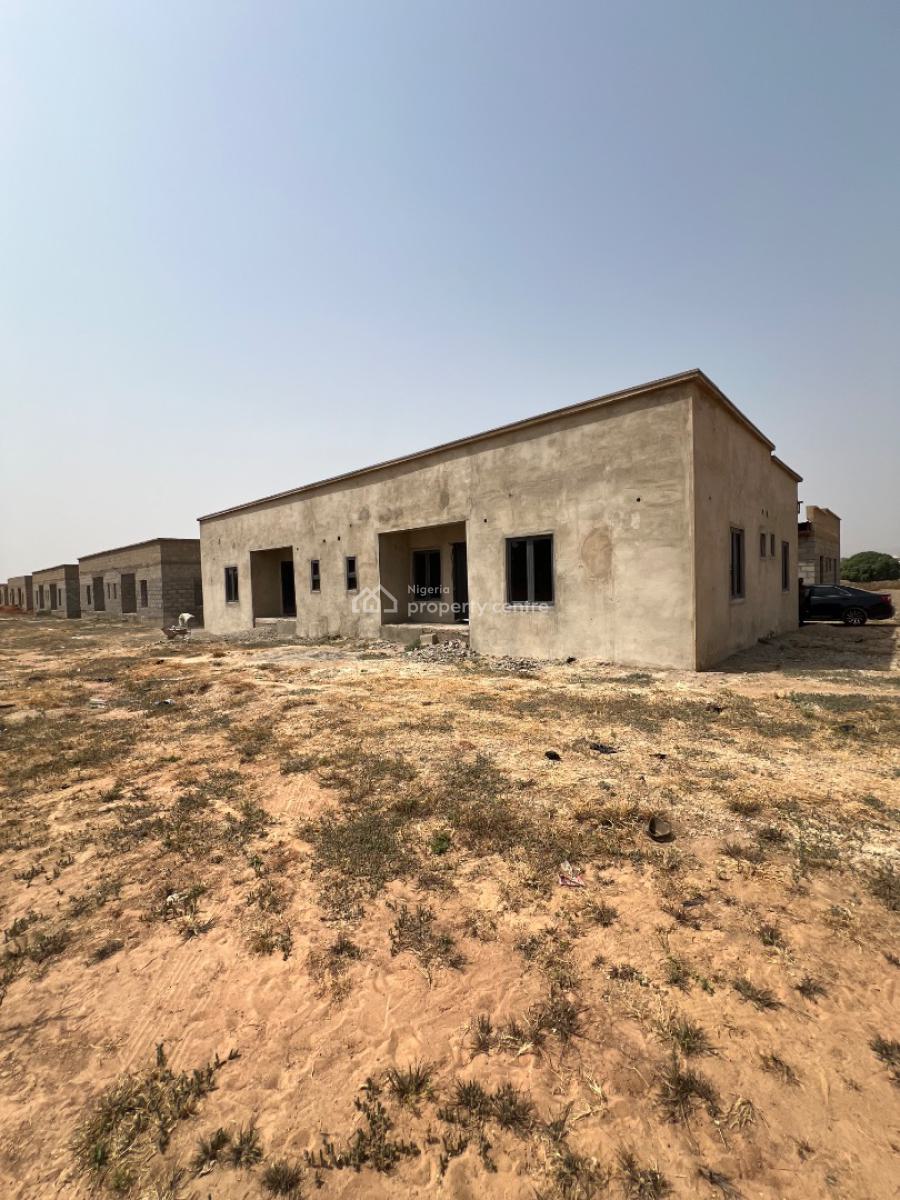 Semi Finished 2 Bedroom Semi Detached Bungalow, Karu, Abuja, Semi-detached Bungalow for Sale
