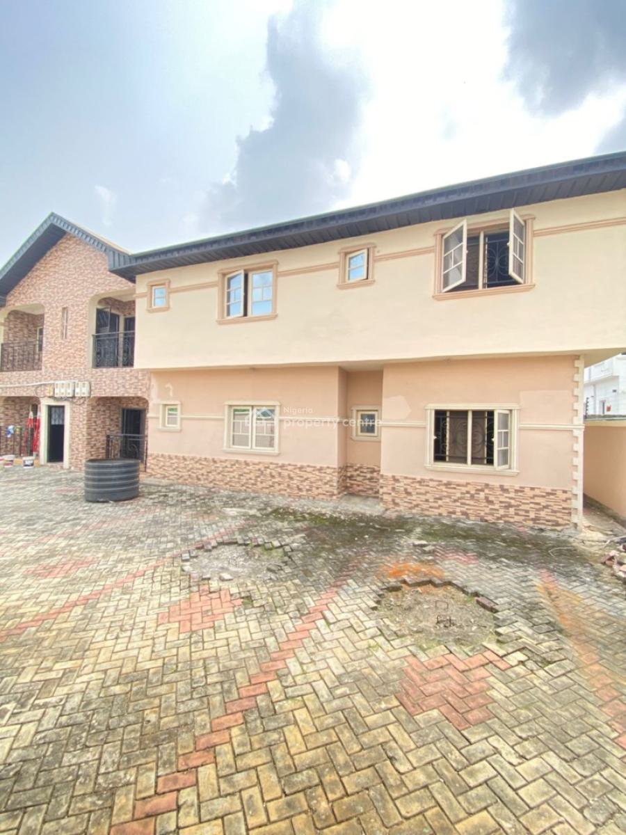 Well Renovated 3bedroom Flat All Rooms En-suite at Ogombo Ajah, Ogombo Ajah Lagos Off Abraham Adesanya Road, Ogombo, Ajah, Lagos, Flat / Apartment for Rent