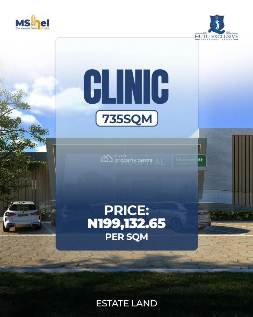 Investment Opportunity for Clinic Measuring 735sqm, Hutu Exclusive, Goza, Lugbe District, Abuja, Mixed-use Land for Sale