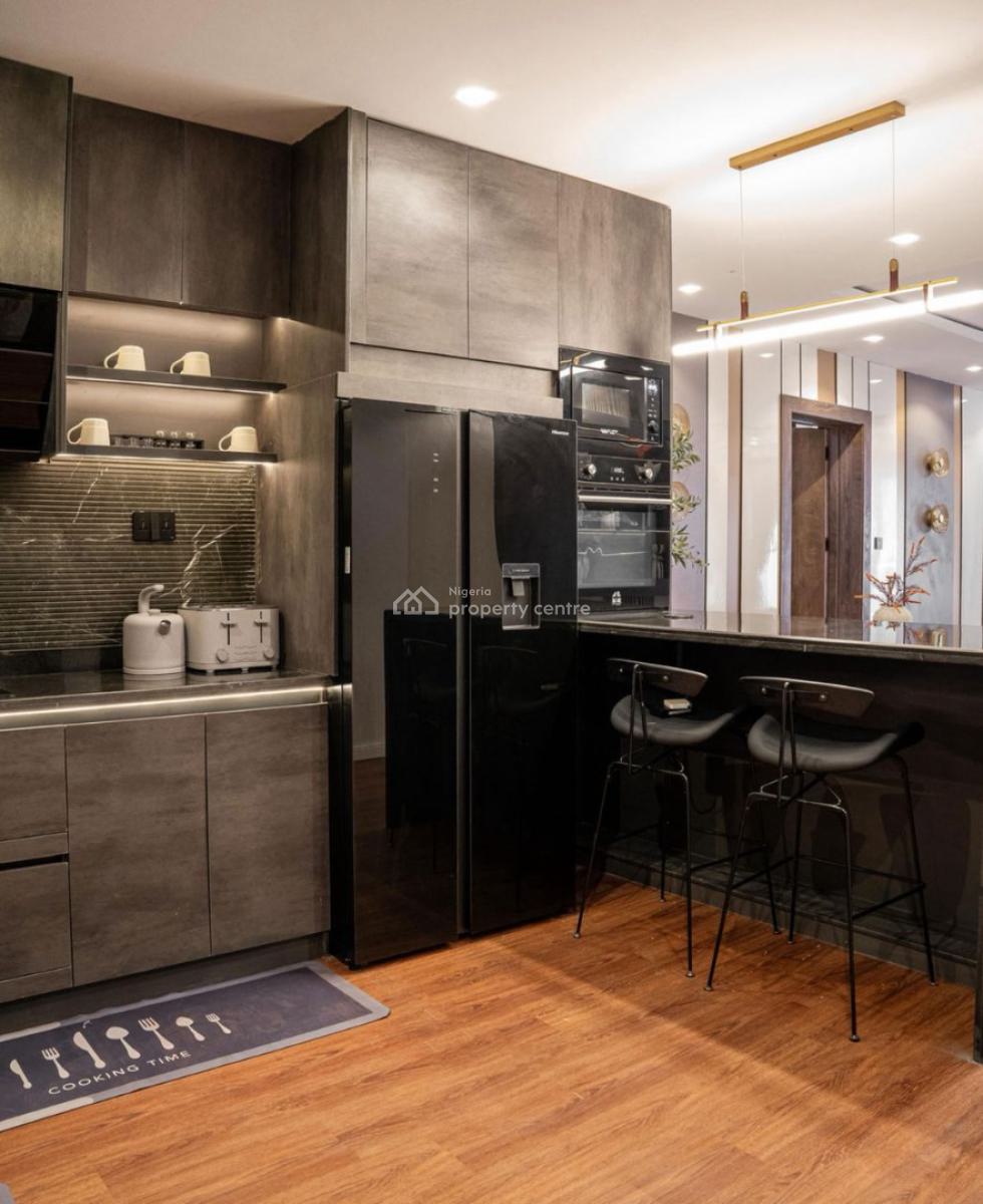 Two Bedroom Smart Home with Swimming Pool, Gym & Ps5, Ikate, Lekki, Lagos, Flat / Apartment Short Let