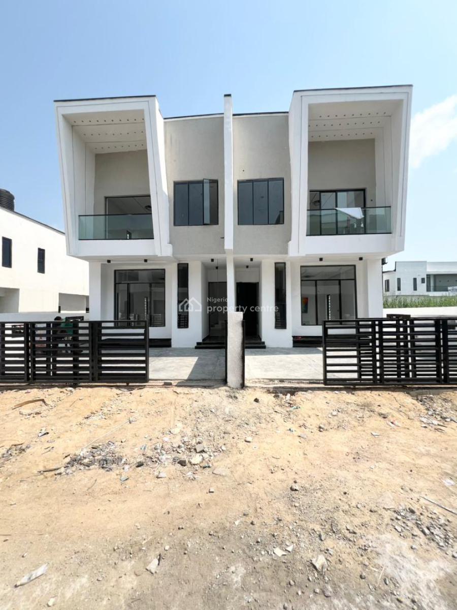 Tastefully Finished 4 Bedroom Semi-detached Duplex with Bq, Ajah, Lagos, House for Sale