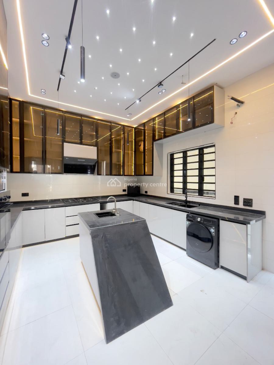 5 Bedroom Fully Detached Duplex with Swimming Pool and Bq, Chevron, Lekki, Lagos, Detached Duplex for Sale