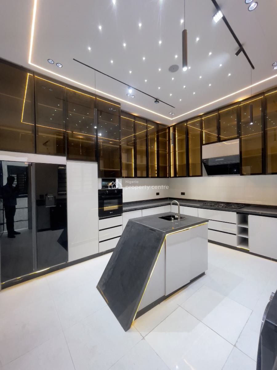 5 Bedroom Fully Detached Duplex with Swimming Pool and Bq, Chevron, Lekki, Lagos, Detached Duplex for Sale