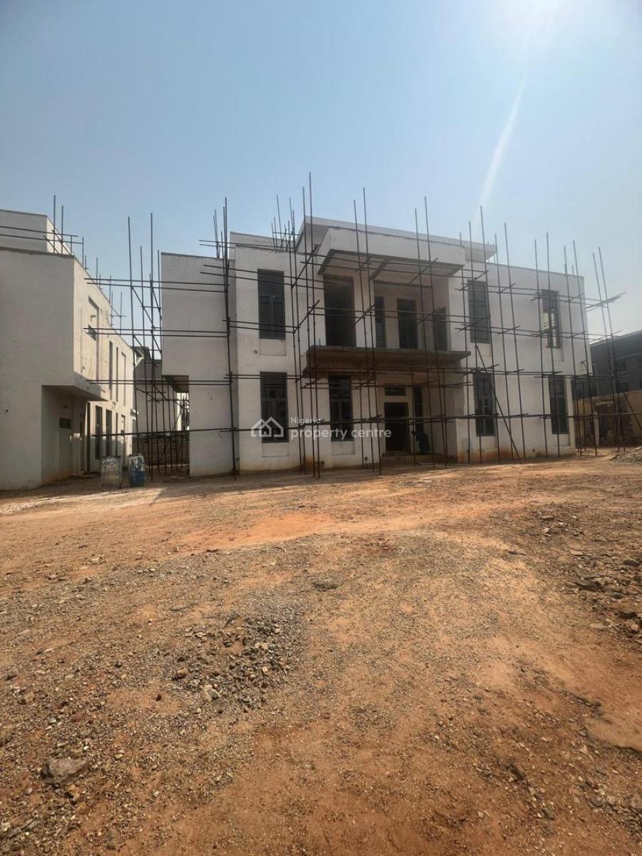 2 Units of Semi Finished 6 Bedroom Detached Duplexes with Bq, Asokoro District, Abuja, Detached Duplex for Sale