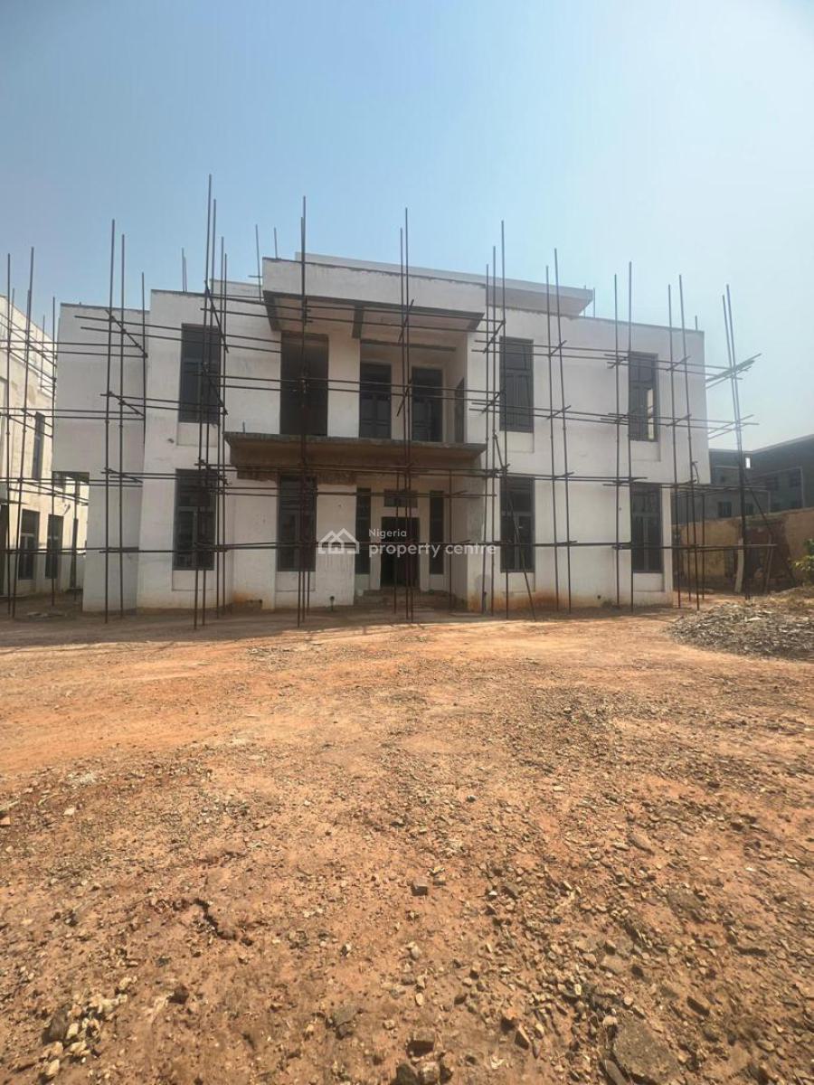 2 Units of Semi Finished 6 Bedroom Detached Duplexes with Bq, Asokoro District, Abuja, Detached Duplex for Sale