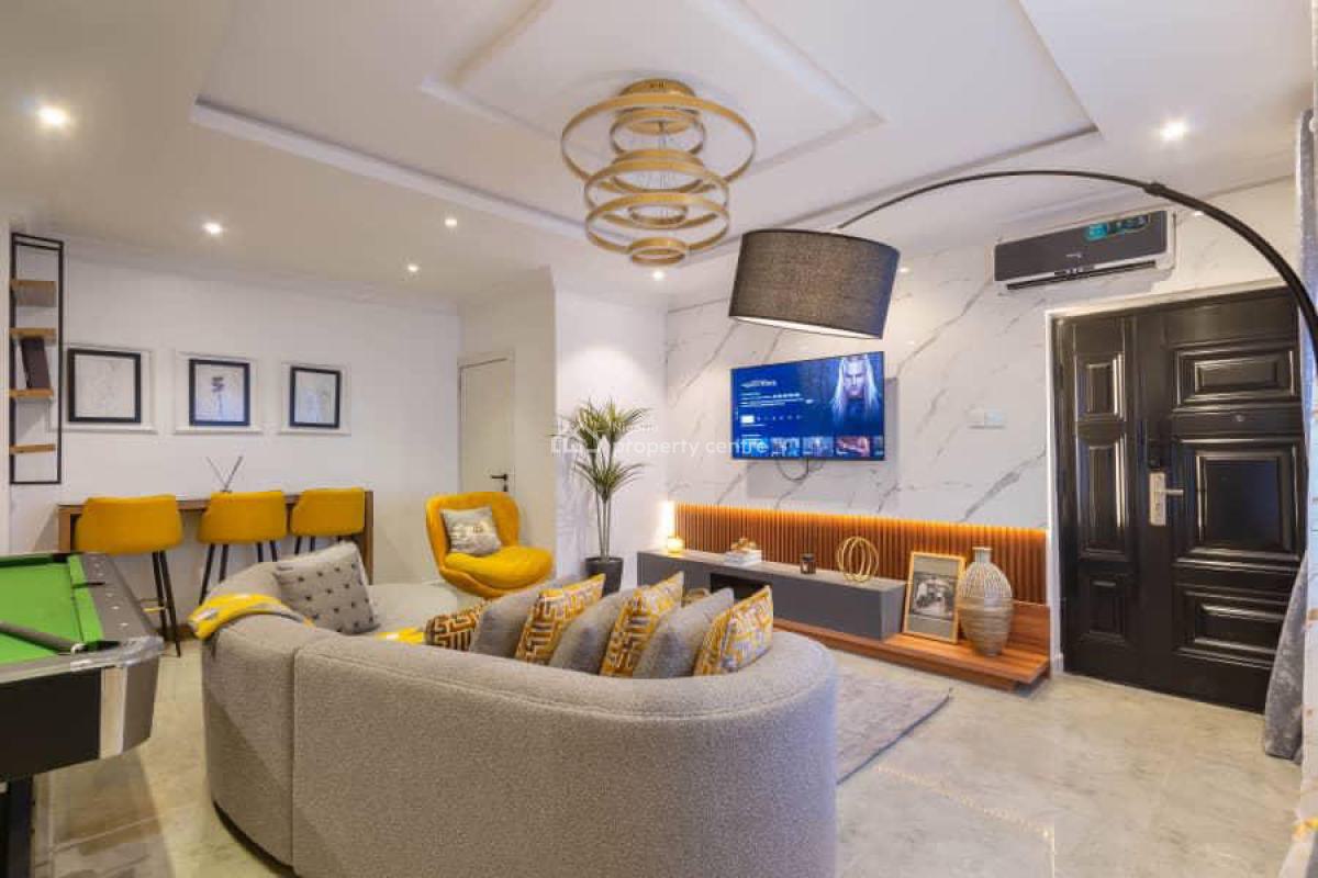 Luxury Fully Furnished 5bedrooms Duplex with a Room Bq, Chevron Drive, Lekki, Lagos, Detached Duplex for Rent