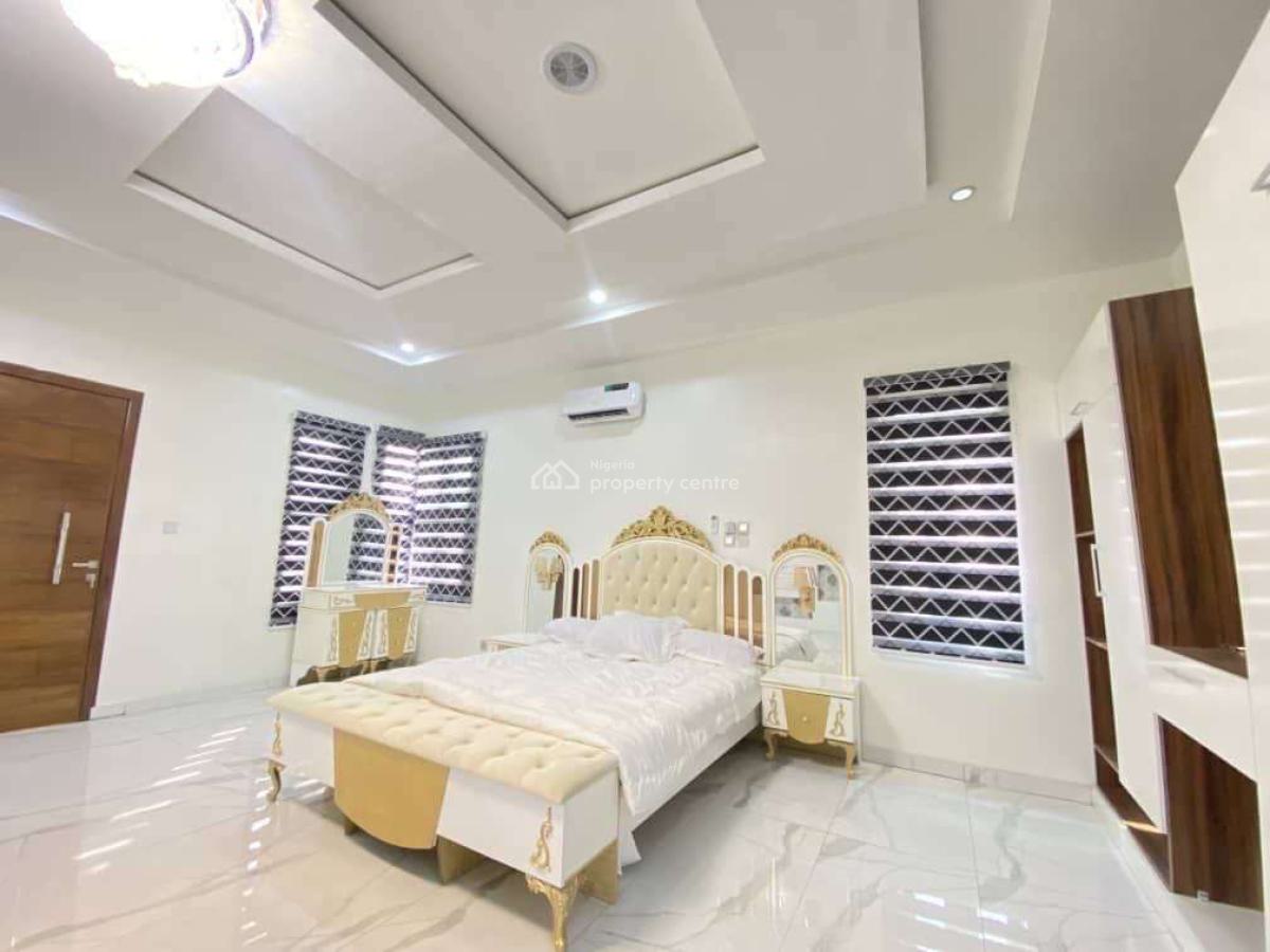 Luxury Fully Furnished 5bedrooms Duplex with a Room Bq, Chevron Drive, Lekki, Lagos, Detached Duplex for Rent