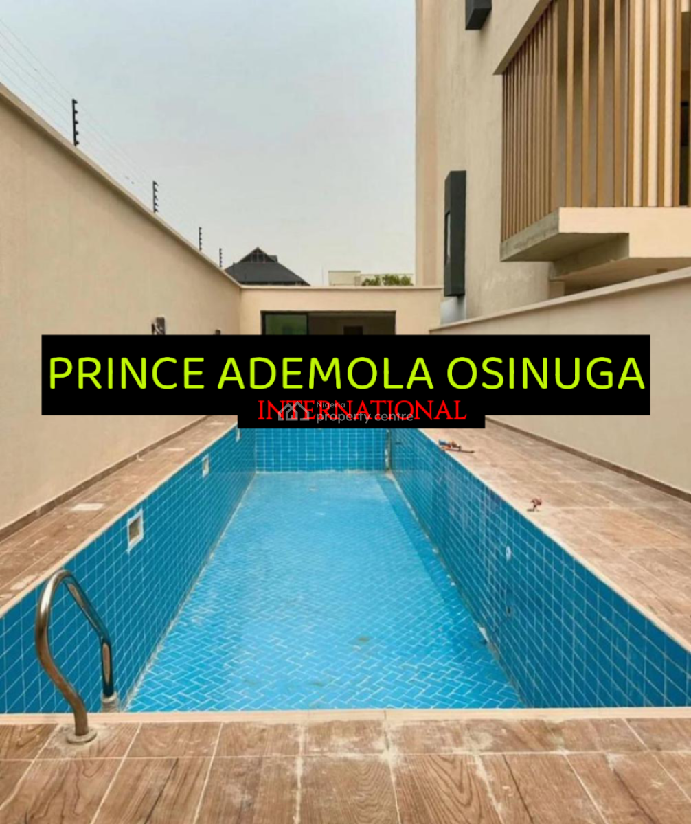 Luxury 5 Bedroom Terrace House + Bq+pool+gym, Banana Island Estate Ikoyi, Banana Island, Ikoyi, Lagos, Terraced Duplex for Rent