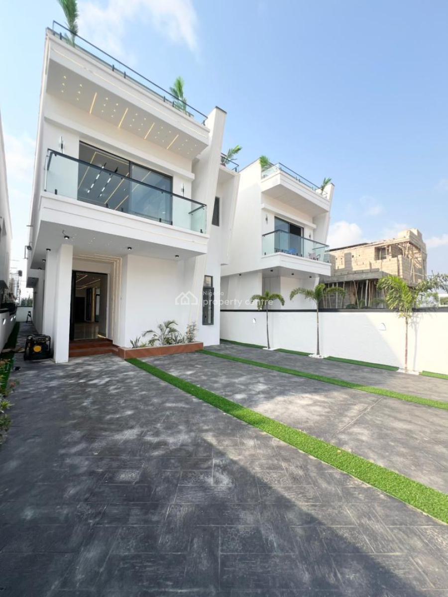 5bedrooms Fully-detached Duplex with Bq, Ajah, Lagos, Detached Duplex for Sale