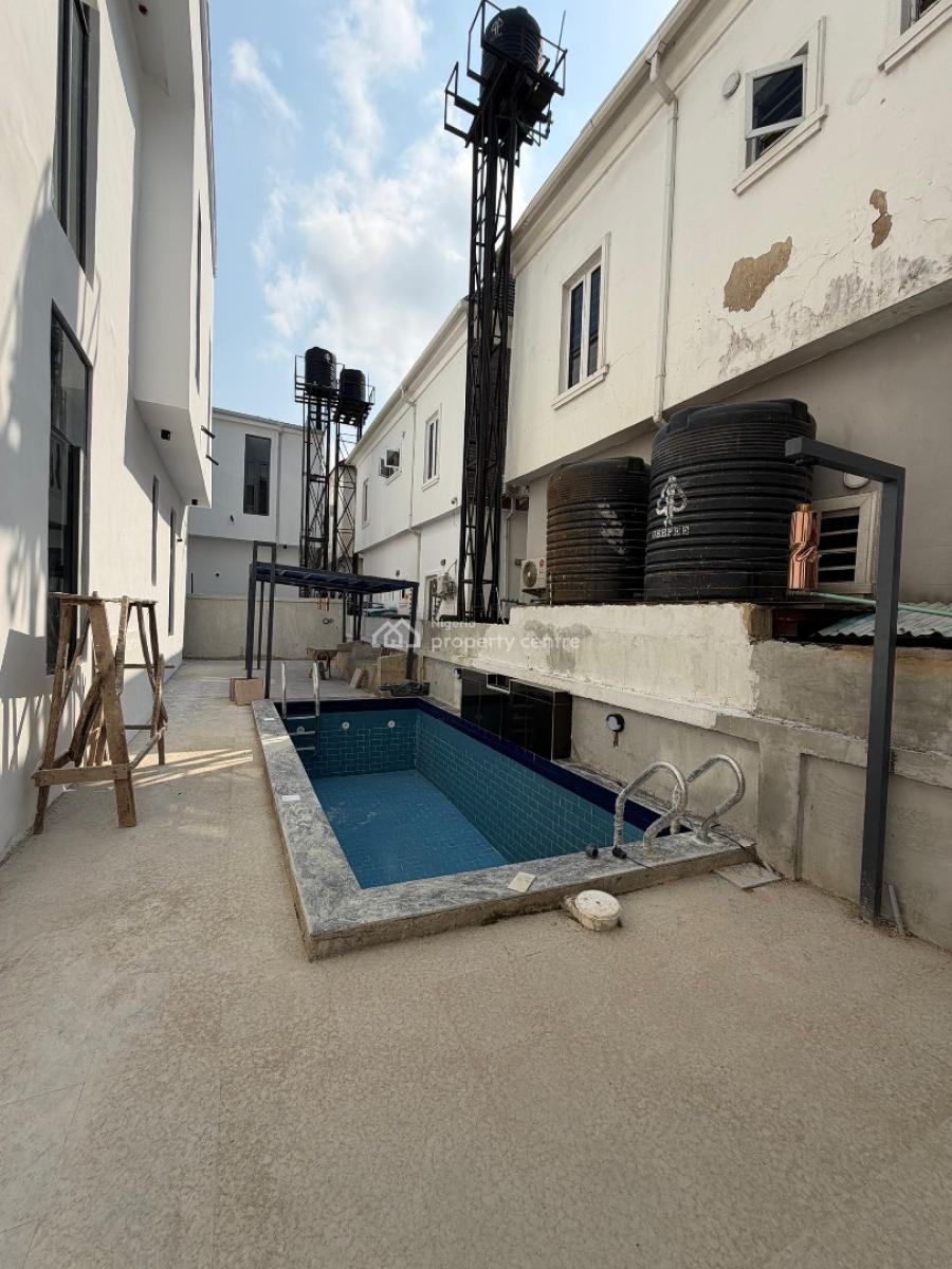 Nicely Built 5 Bedroom Fully Detached Duplex with Swimming Pool, Chevron Toll Gate, Lekki, Lagos, Detached Duplex for Sale