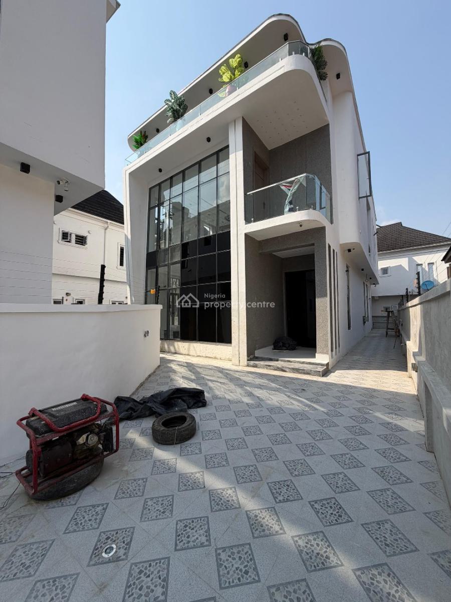 Nicely Built 5 Bedroom Fully Detached Duplex with Swimming Pool, Chevron Toll Gate, Lekki, Lagos, Detached Duplex for Sale