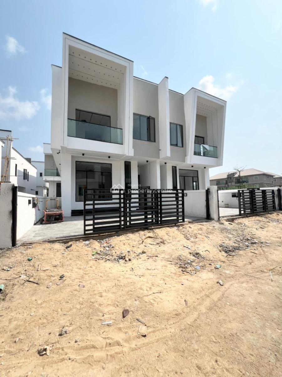Exquisite 4 Bedroom Duplex, Ajah, Lagos, Semi-detached Duplex for Sale