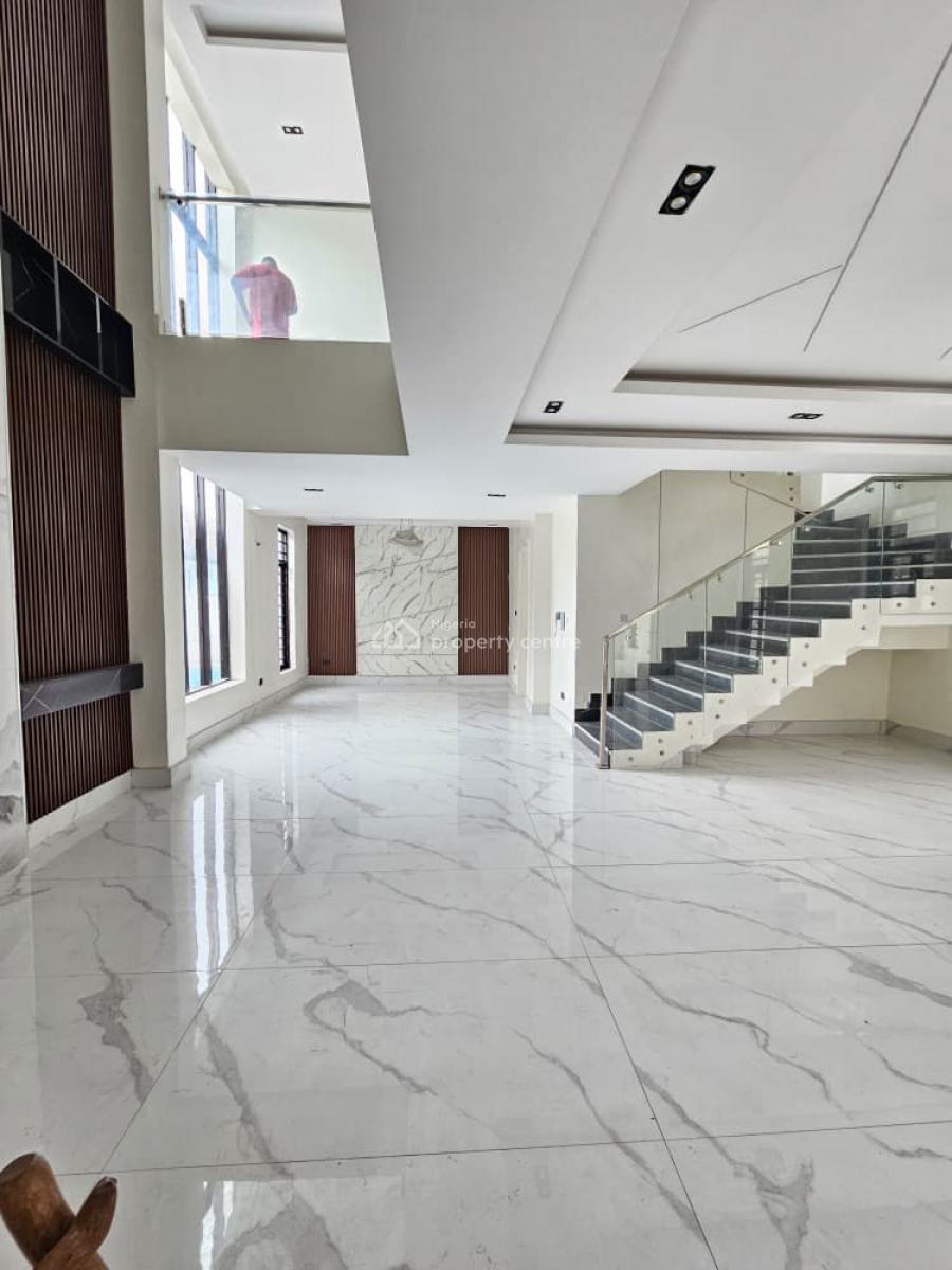 Spacious 5 Bedroom Detached with Bq, Rooftop Terrace and Swimming Pool, Lekki Phase 1, Lekki, Lagos, Detached Duplex for Sale