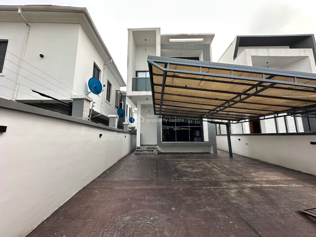 Amazing & Spacious 5 Bedroom Detached Duplex with Bq, Chevron, Lekki, Lagos, Detached Duplex for Sale