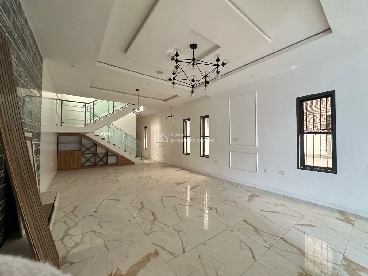 Amazing & Spacious 5 Bedroom Detached Duplex with Bq, Chevron, Lekki, Lagos, Detached Duplex for Sale