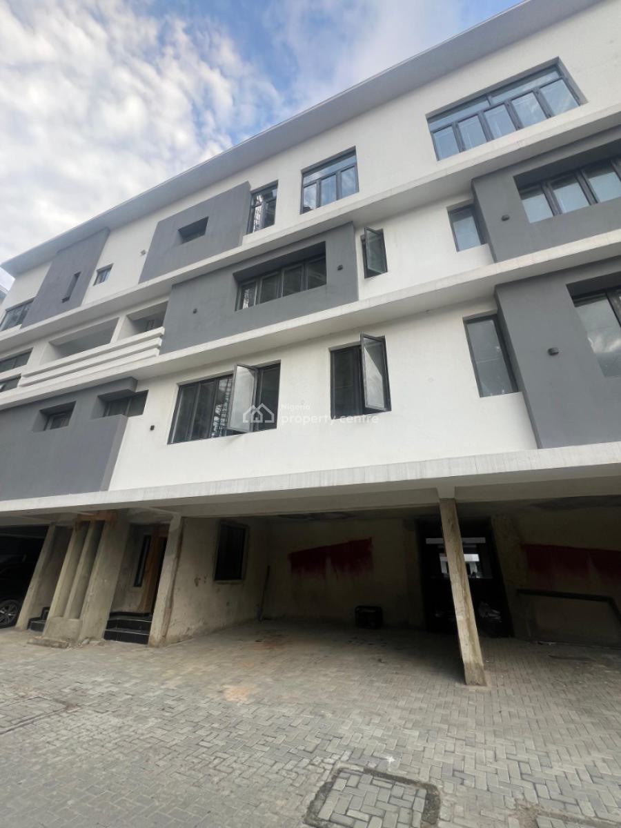 Serviced Luxury 4 Bedrooms Terrace Houses with Bq, Off Awolowo Road, Ikoyi, Lagos, Terraced Duplex for Rent