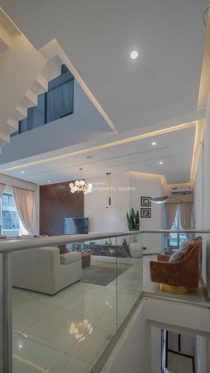 Brand New Exquisitely Furnished 4-bedroom Luxury Townhouse, Ikate, Lekki, Lagos, Semi-detached Duplex for Rent