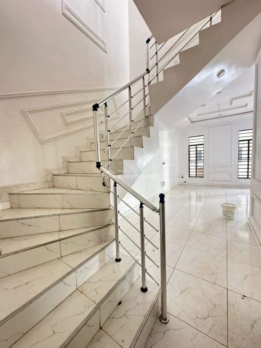 Modern Built and Spacious 4bed Duplex with Bq in a Secured Area, Osapa London After Zenith Bank, Lekki, Lagos, Semi-detached Duplex for Rent