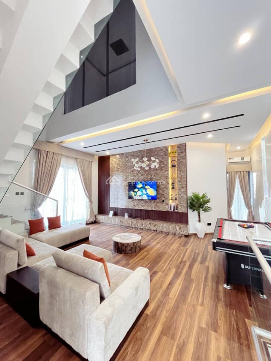 Brand New & Exquisitely Furnished 4-bedroom Luxury Townhouse, Ikate, Lekki, Lagos, House for Rent