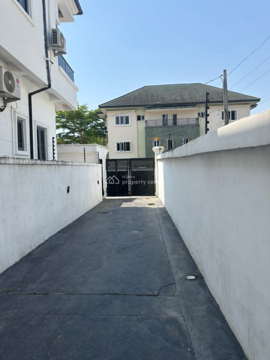 Luxury 4 Bedroom Semi Detached Duplex with Bq, Zenith Bank Osapa London, Osapa, Lekki, Lagos, Semi-detached Duplex for Rent