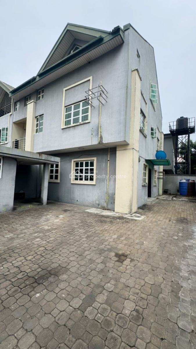a 4 Bedroom Semi Detached House, Self Compound, Security House, Off Fola Osibo, Lekki Phase 1, Lekki, Lagos, Semi-detached Duplex for Rent
