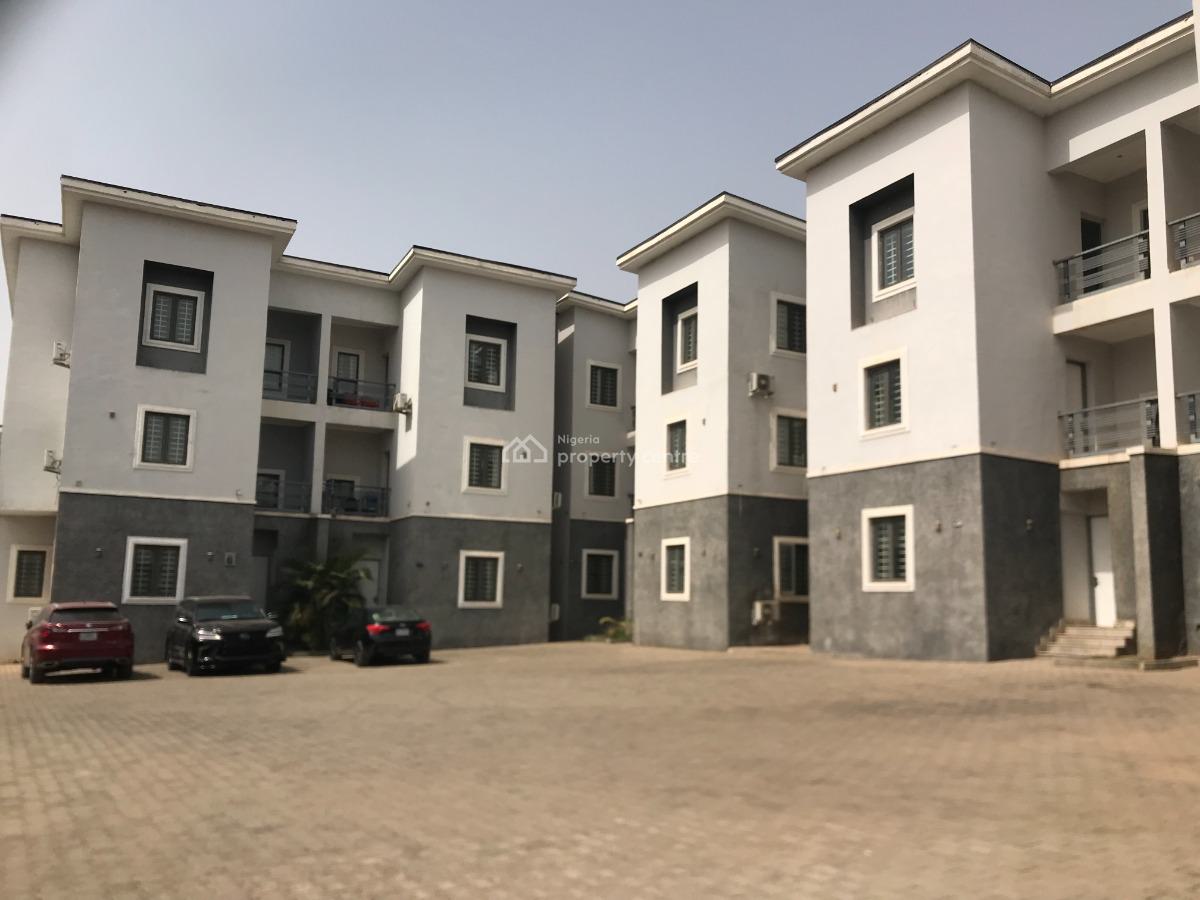 Serviced 4 Bedrooms Terrace Duplex with Bq, Jahi, Abuja, Terraced Duplex for Rent