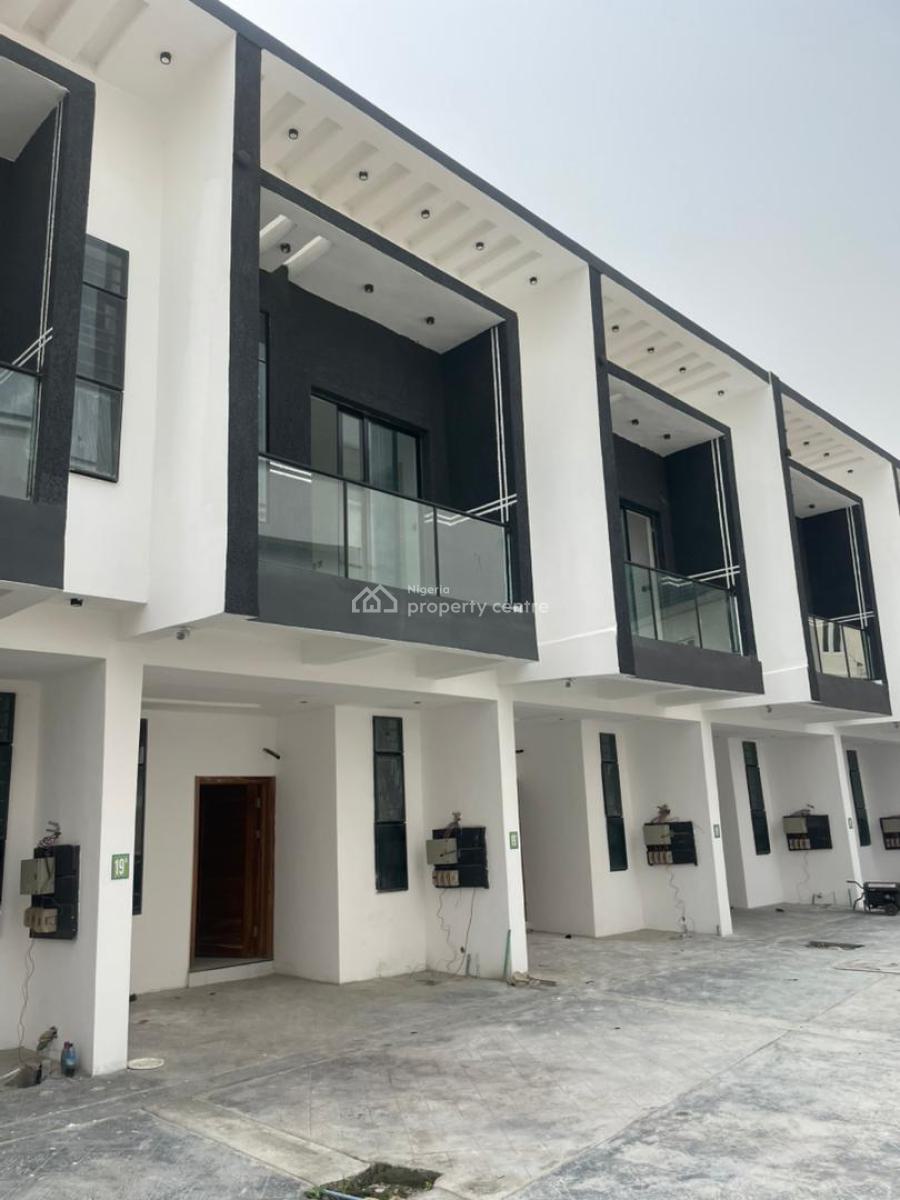 3 Bedroom Terrace Duplex, Chevron, Lekki, Lagos, Terraced Duplex for Sale