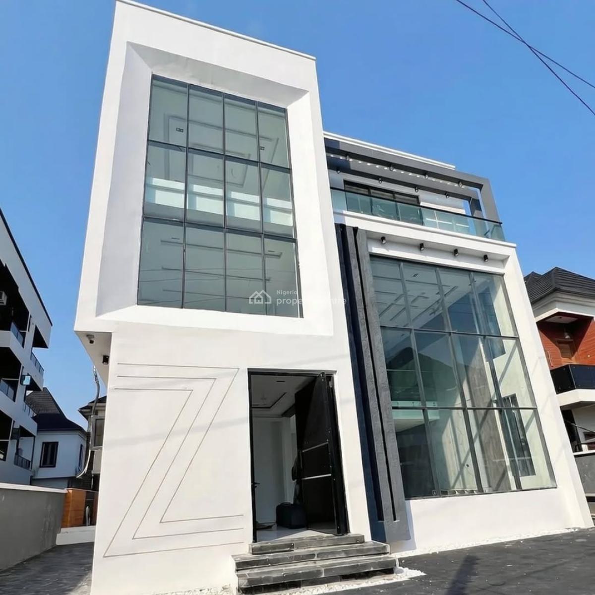 5 Bedroom Fully Detached Home with Swimming Pool, Cinema & Roof Top, Ologolo, Lekki, Lagos, Detached Duplex for Sale