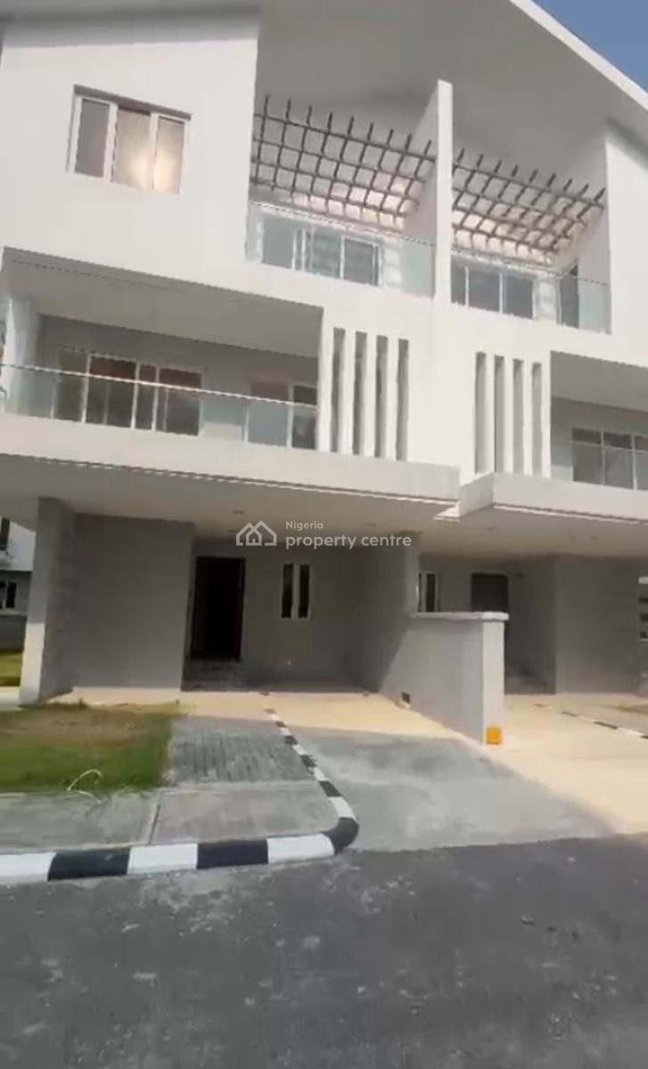 Newly Built 4bedroom Semi-detached Duplex with Bq, Chevron, Lekki, Lagos, Semi-detached Duplex for Rent