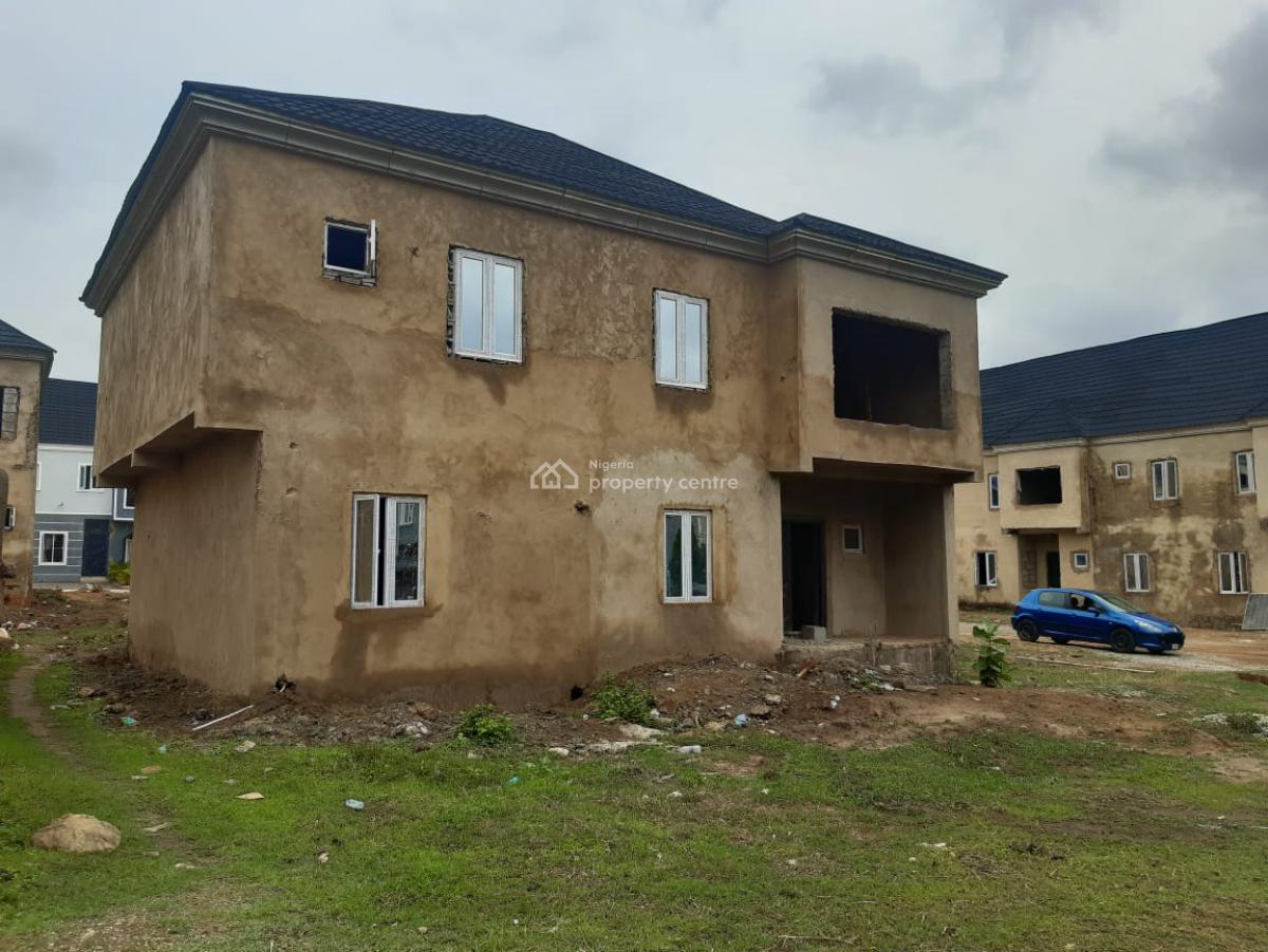Semi-finished 4 Bedroom Fully Detached Duplex, Karmo, Abuja, Detached Duplex for Sale