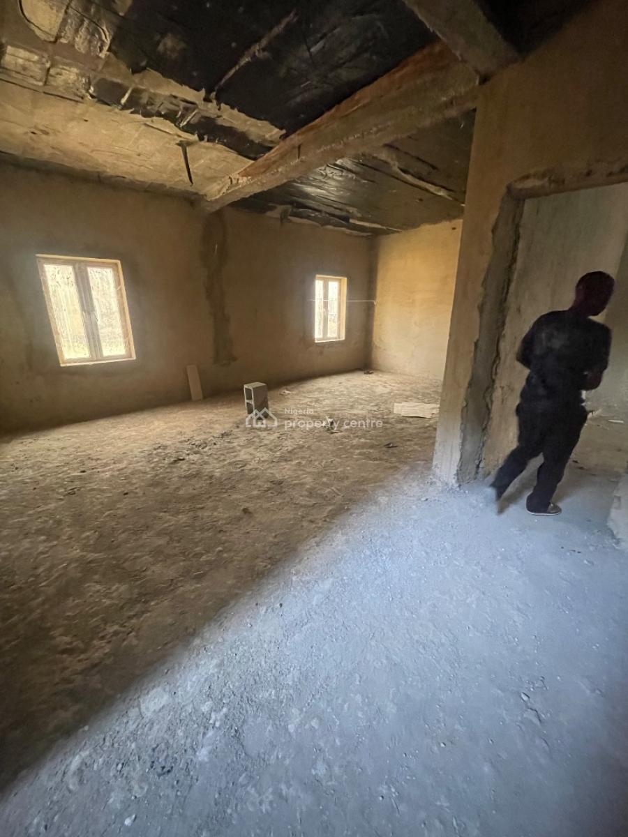 Distress: 4 Bedroom Fully Detached Duplex Carcass, Karmo, Abuja, Detached Duplex for Sale