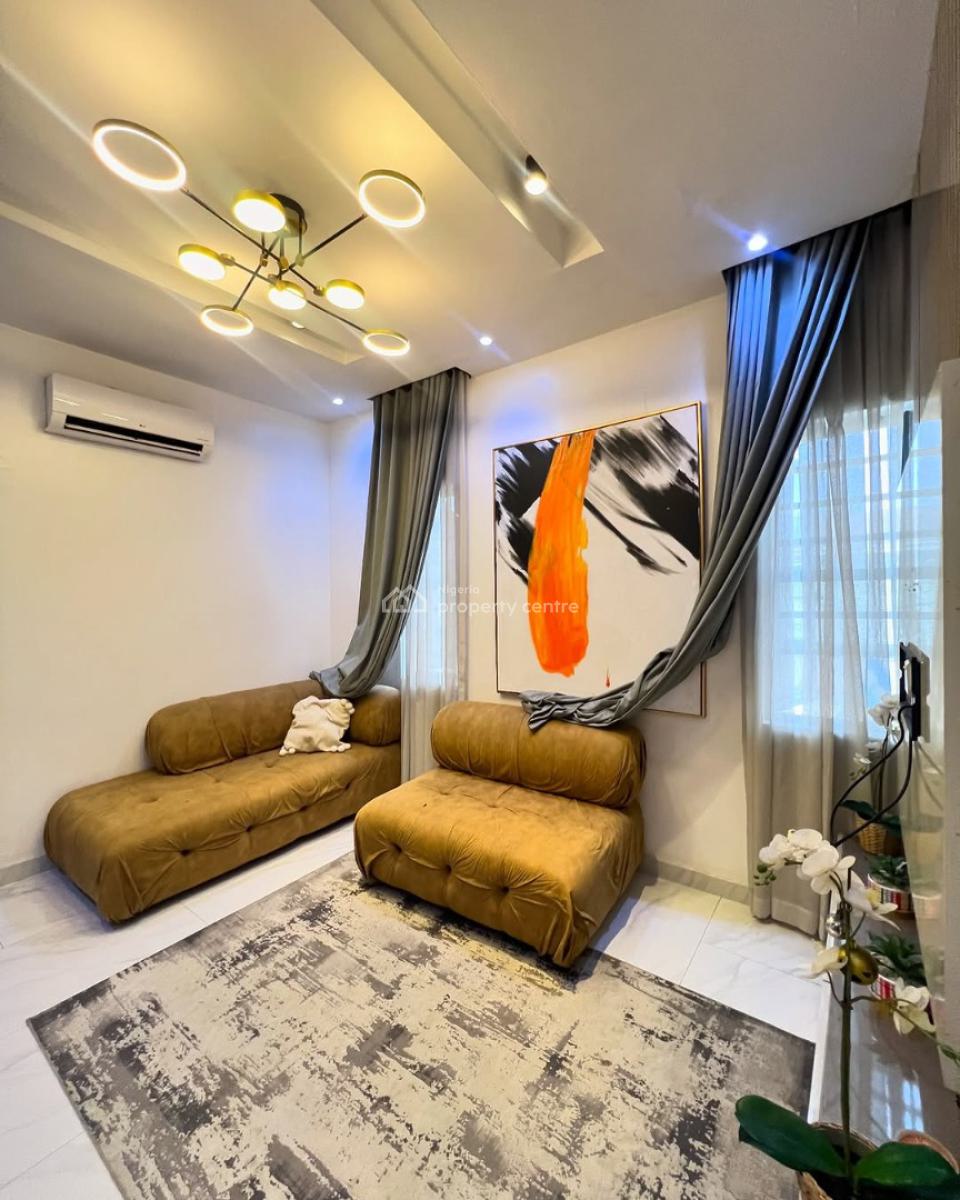 Fully Furnished 4 Bedroom Terrace Duplex with Bq, Lekki Phase 1, Lekki, Lagos, Terraced Duplex for Rent