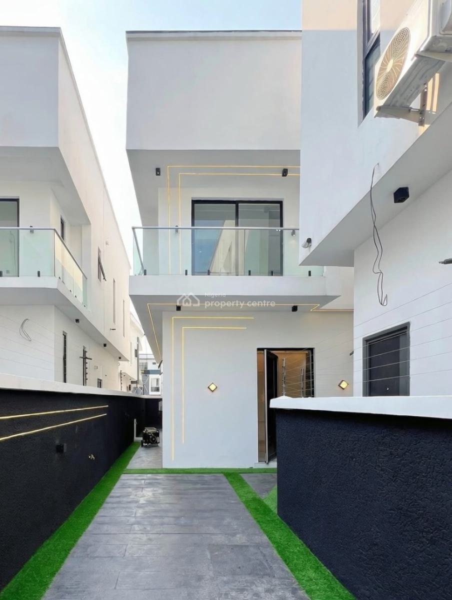 Luxury 4 Bedroom Semi Detached Duplex, Chevron, Lekki, Lagos, Semi-detached Duplex for Sale
