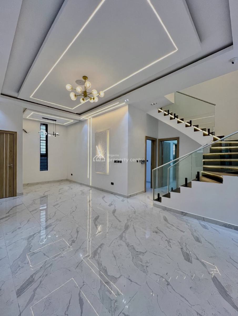 Luxury 4 Bedroom Semi Detached Duplex, Chevron, Lekki, Lagos, Semi-detached Duplex for Sale