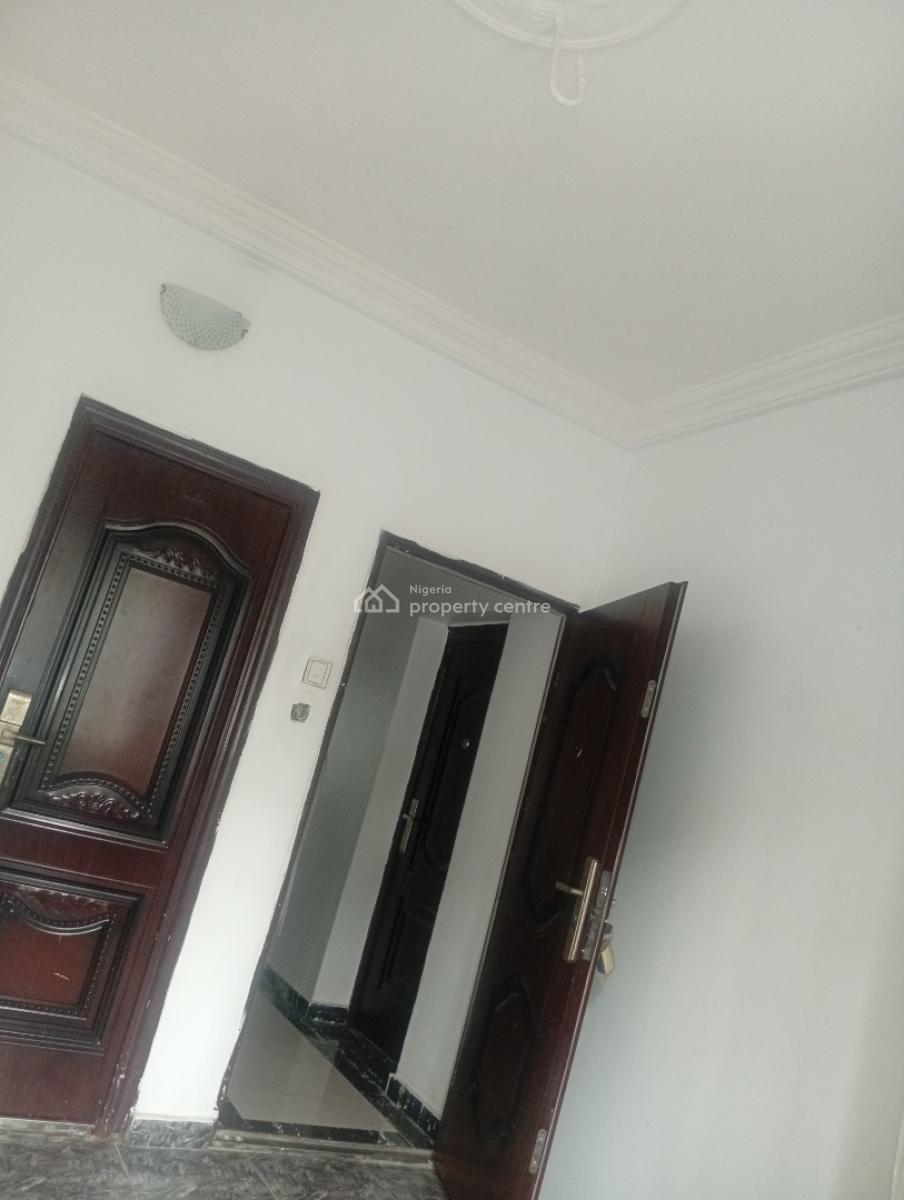 a Decent Modern 2 Bedroom Flat Ground Floor All Ensuite in Serene Area, Mangoro, Ikeja, Lagos, Flat / Apartment for Rent