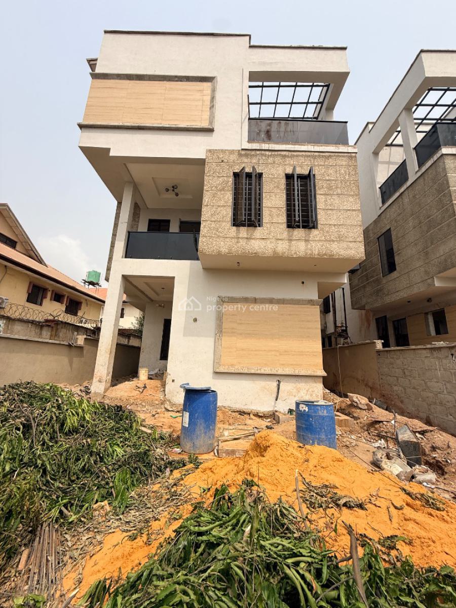 Newly Built 5 Bedroom Duplex with Bq and Cinema, Omole Phase 1, Ikeja, Lagos, Detached Duplex for Sale