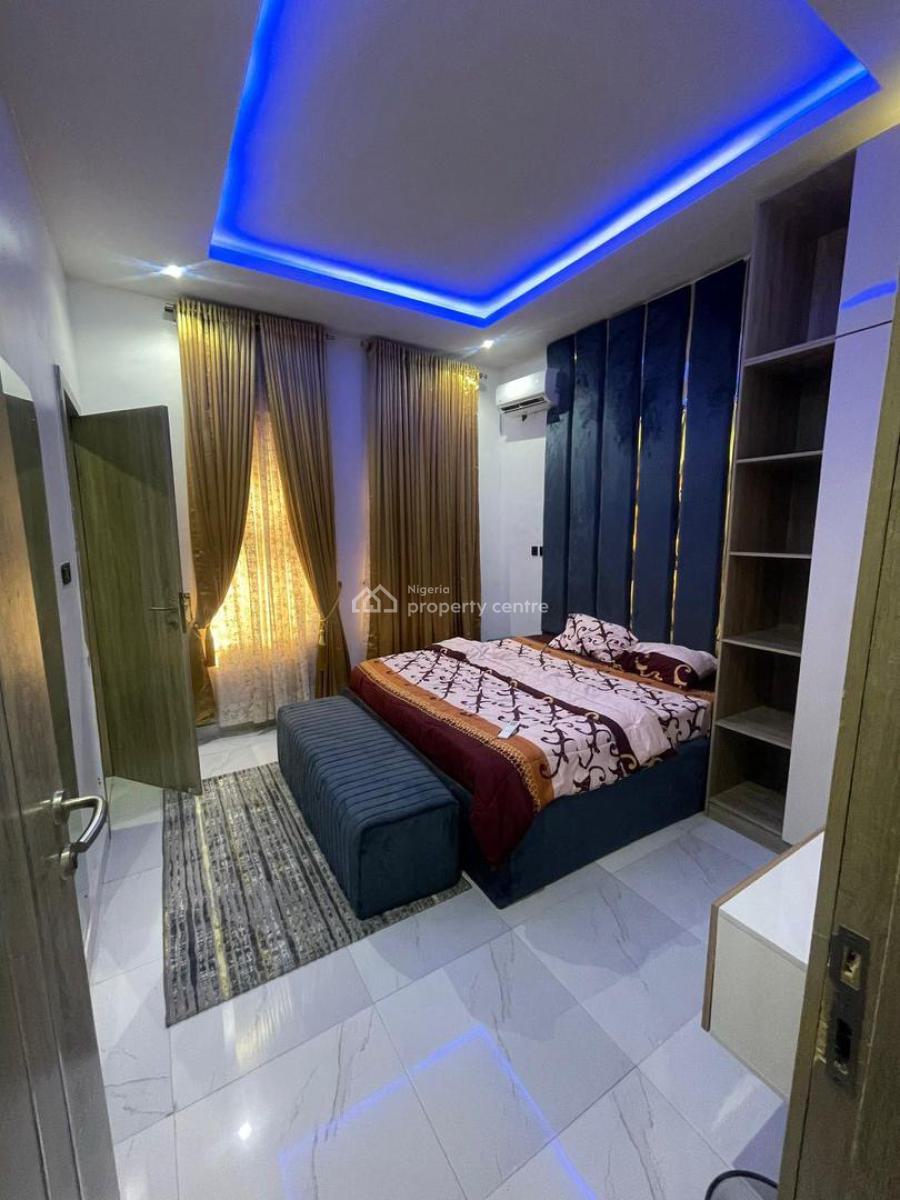 Luxury Fully Furnished 4-bedroom Duplex with Bq, Chevron, Lekki, Lagos, Semi-detached Duplex for Rent