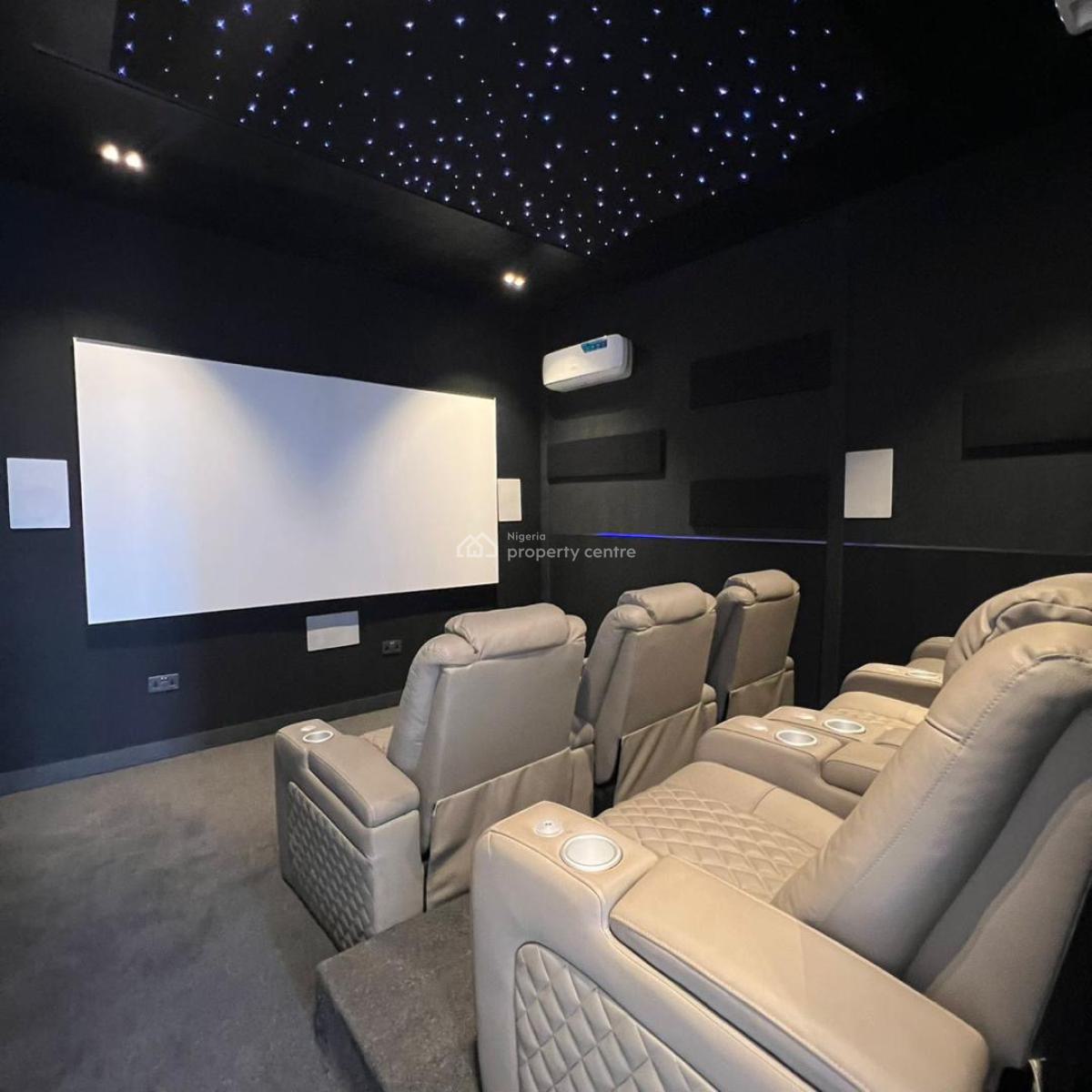 Luxury 5 Bedroom Fully Detached Duplex with 2 Rooms Bq, Gym, Pool, & Cinema, Admiralty, Lekki Phase 1, Lekki, Lagos, Detached Duplex for Sale