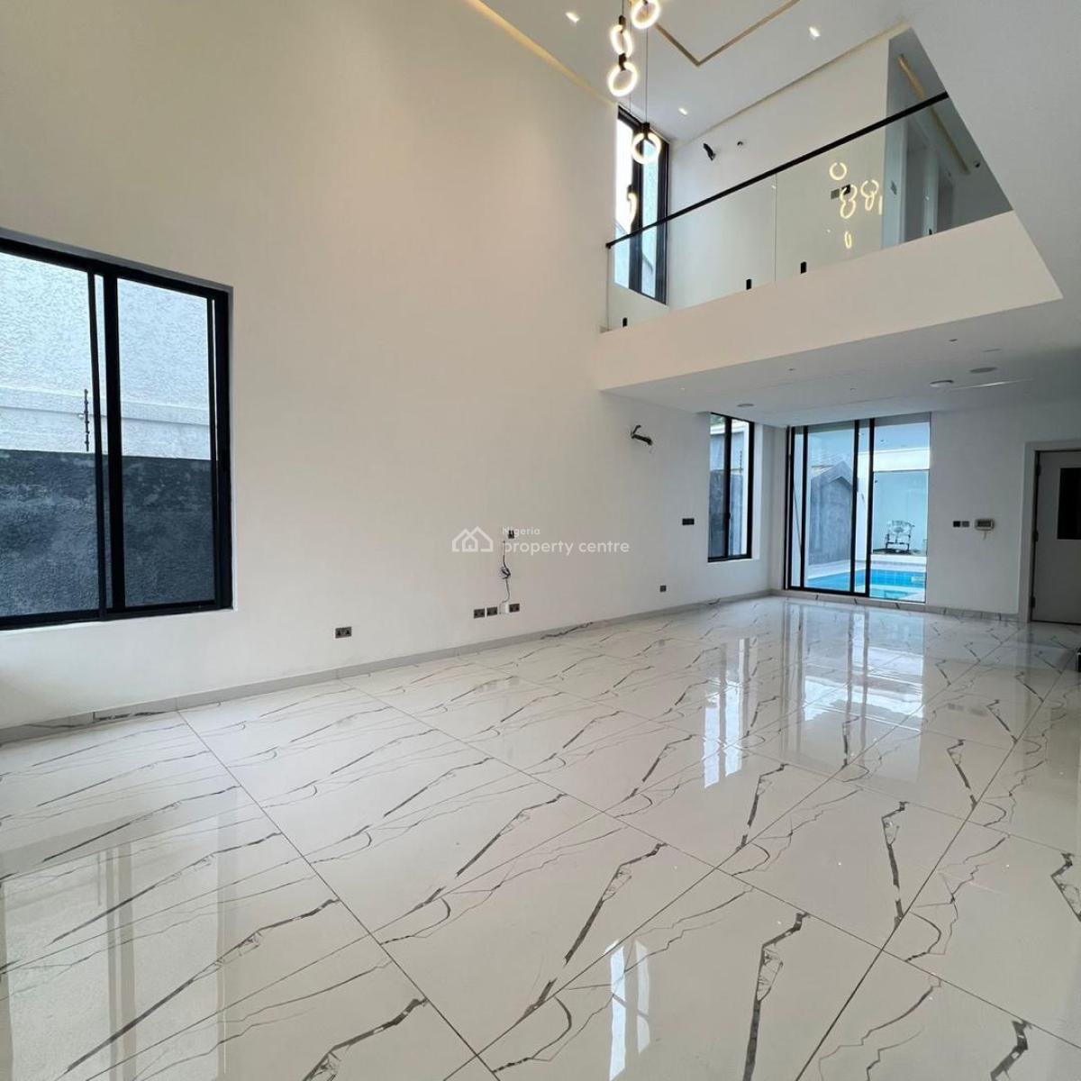 Luxury 5 Bedroom Fully Detached Duplex with 2 Rooms Bq, Gym, Pool, & Cinema, Admiralty, Lekki Phase 1, Lekki, Lagos, Detached Duplex for Sale