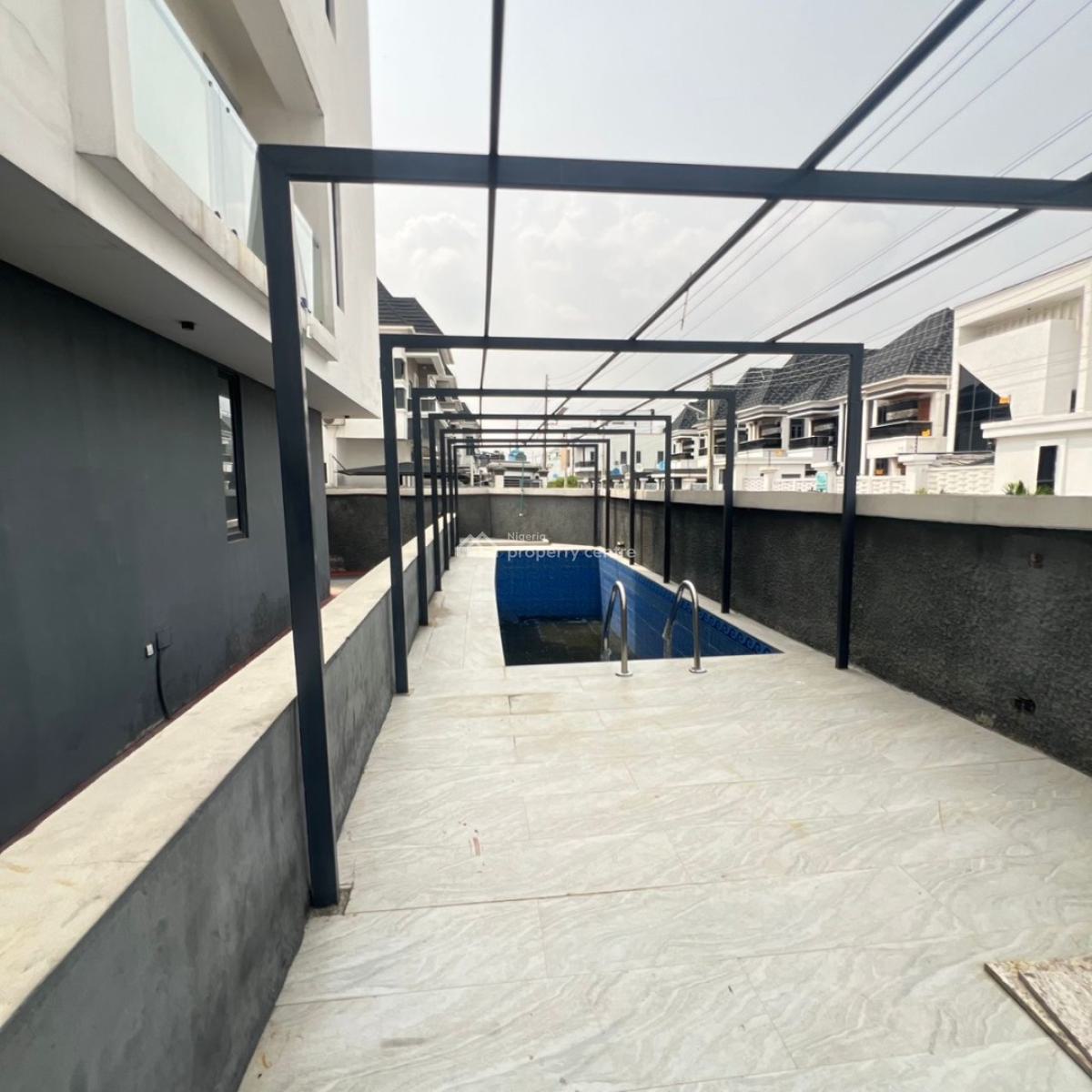 5 Bedroom Semi Detached Duplex  with Bq and Swimming Pool, Orchid Road, Lekki Phase 1, Lekki, Lagos, Semi-detached Duplex for Sale