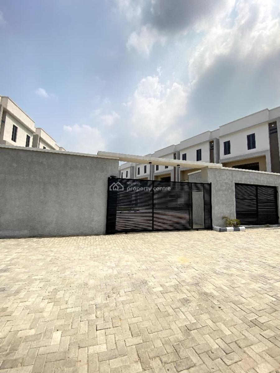 Luxury 4 Bedroom Terrace Duplex with Bq in a Secure Estate, Ikate, Lekki, Lagos, Terraced Duplex for Sale