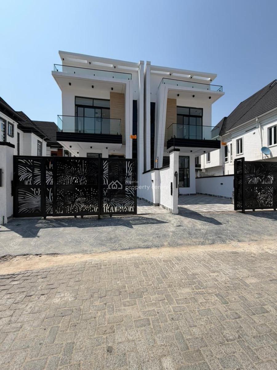 Exquisitely Designed 4 Bedroom Semi Deatched Duplex with Bq, Orchid, Lekki Phase 2, Lekki, Lagos, Semi-detached Duplex for Sale